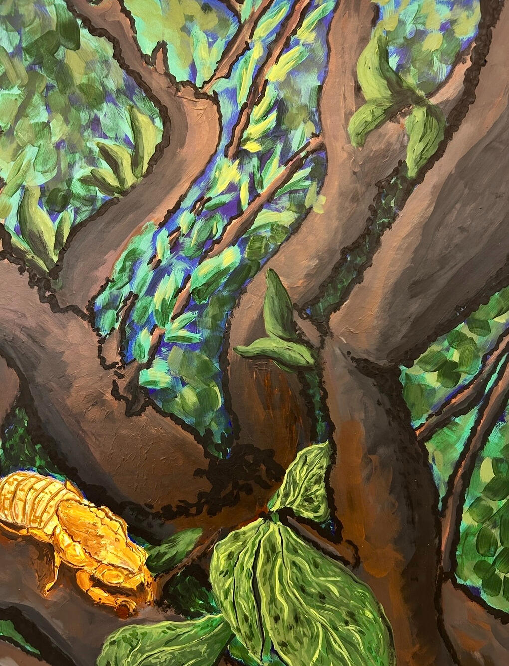 close-up of What's Left Behind